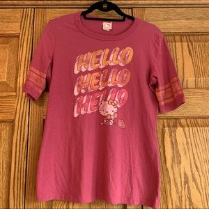 Bundle of 2 hello kitty chococat graphic tees